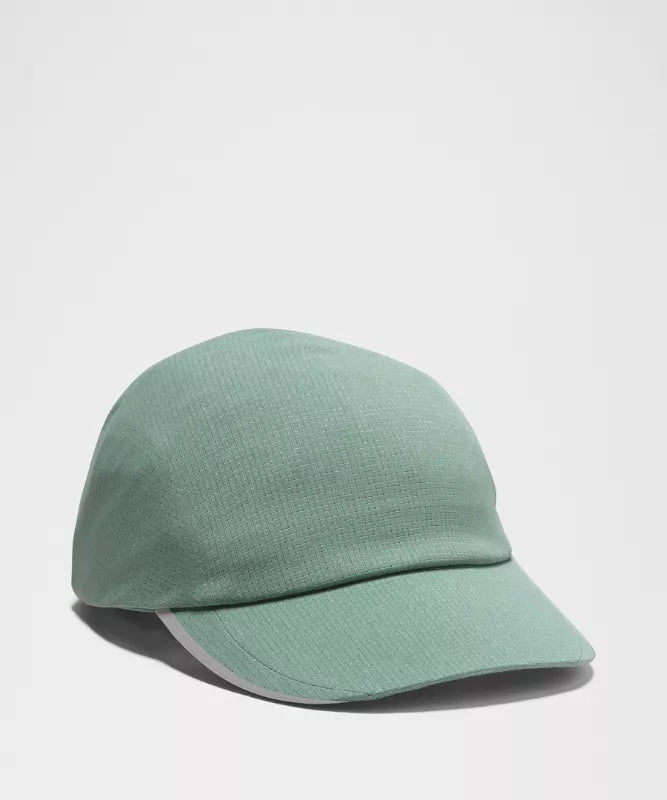 Gorra Lululemon WovenAir verde agua, strap ajustable