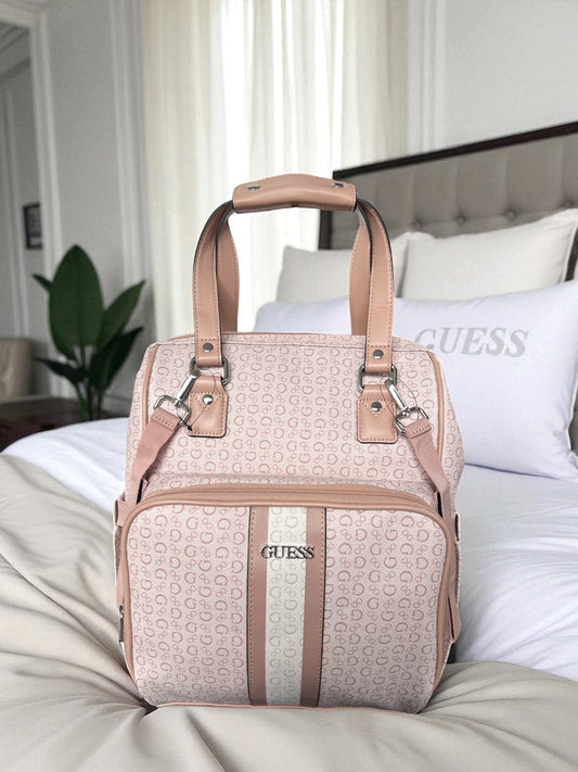 Backpack/Diaper Bag Guess rosa de vieja incluyes stroller straps