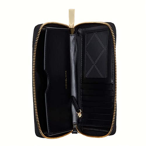 Cartera Michel k negra con dorado