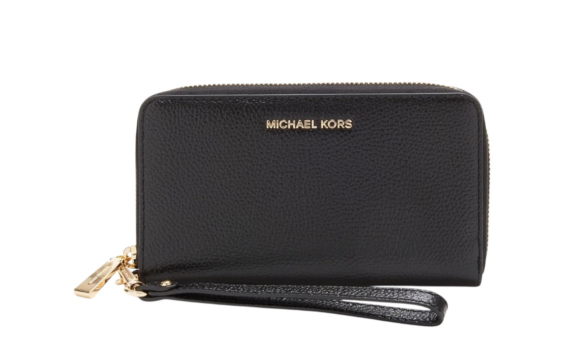 Cartera Michel k negra con dorado