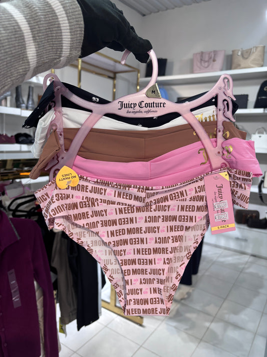 Panties Juicy C 5 pz de varios colores