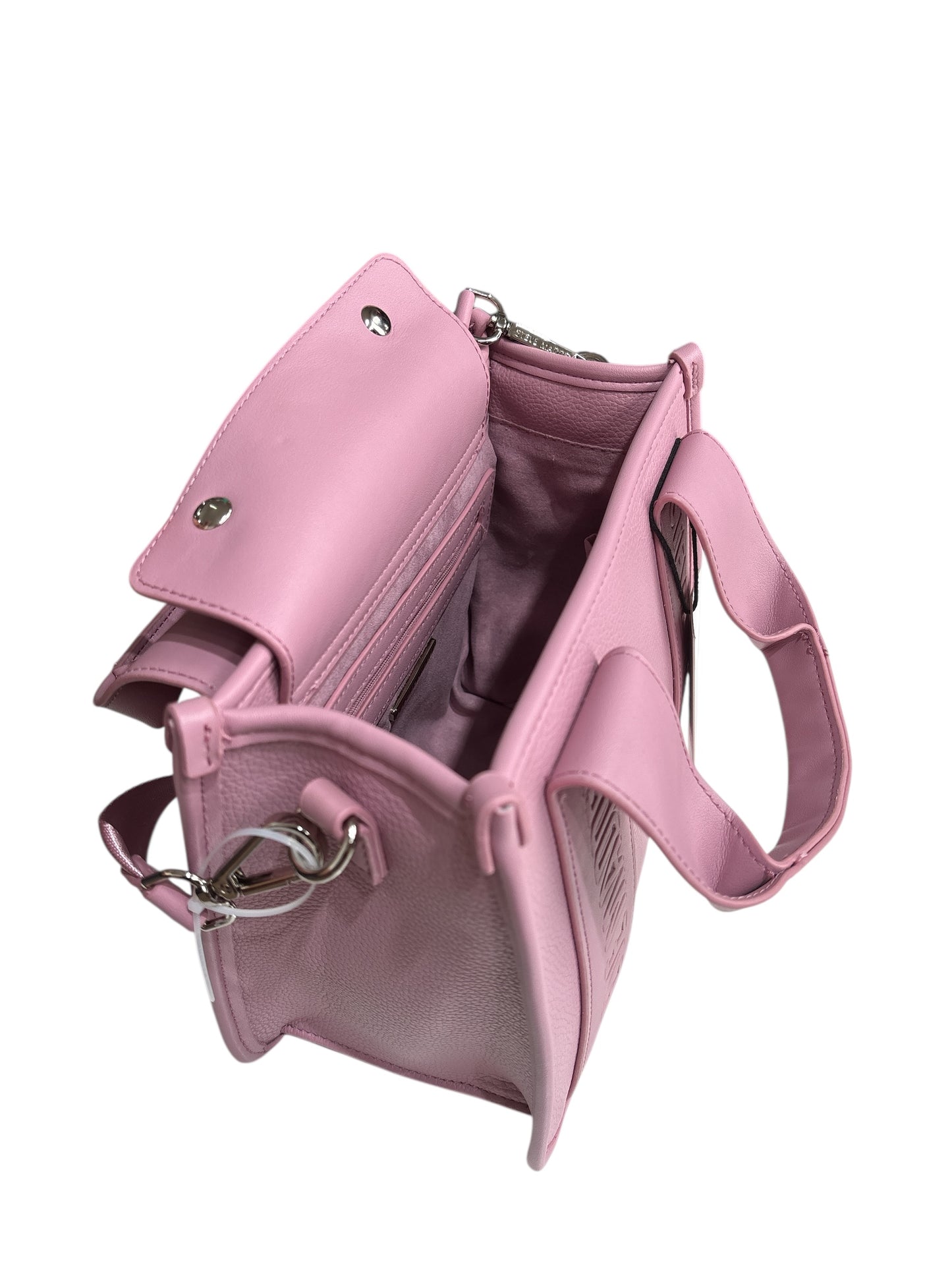 Crossbody Steve M Bwebber-e rosa con tarjetero