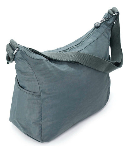 Crossbody Bag Kipling Alenya verde con changuito