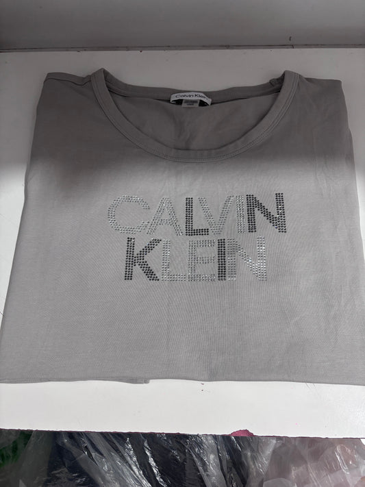 Vestido Calvin k gris
