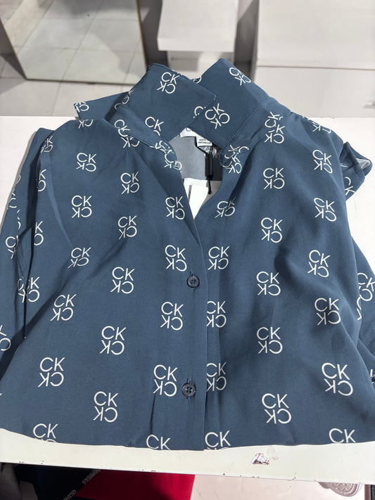 Blusa Calvin k azul
