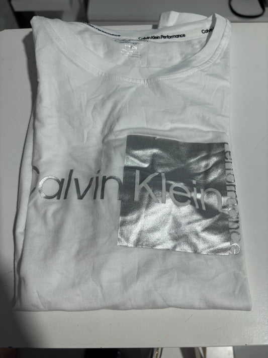 Playera Calvin k blanca
