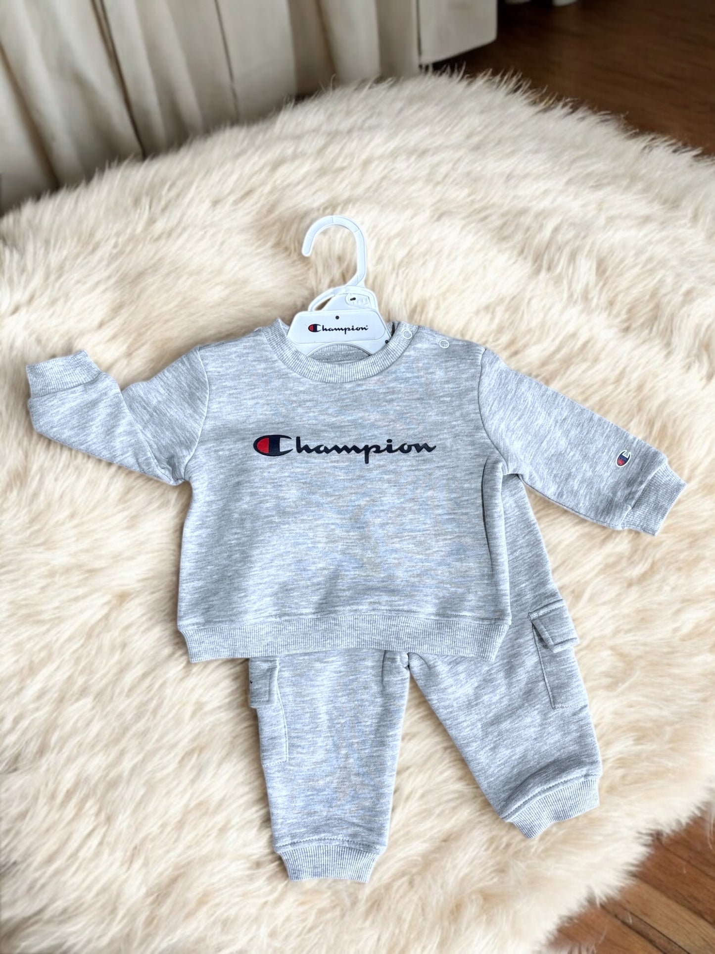 Pants Champion para bebé gris 6 meses