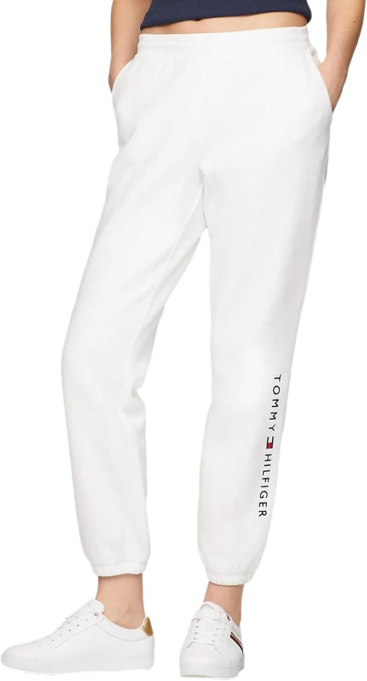 Pants Tommy H blanco letras bordada