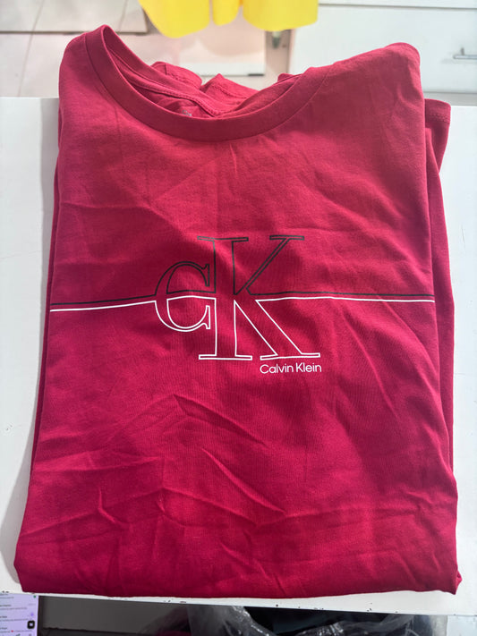Playera Calvin k roja