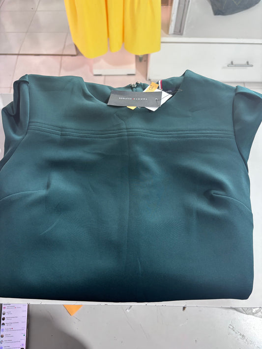 Vestido Tommy H verde