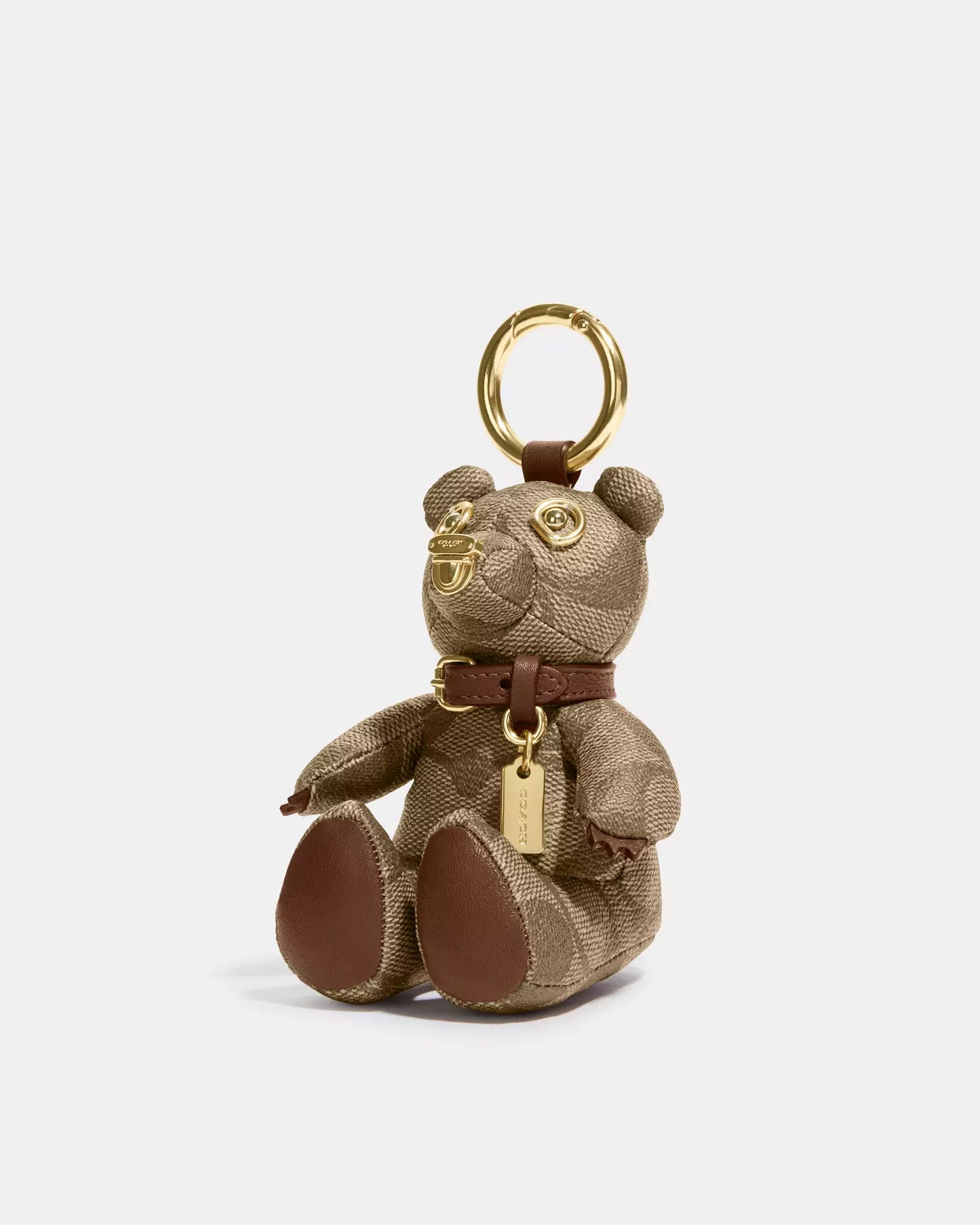 Llavero Coach chocolate de oso