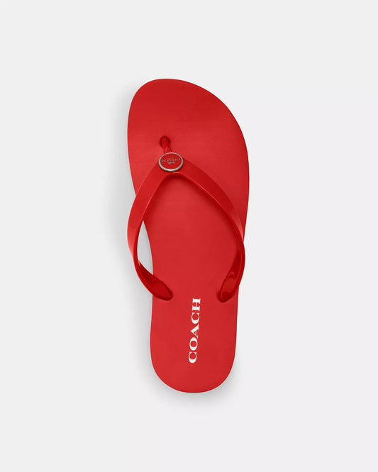 Sandalias coach rojas