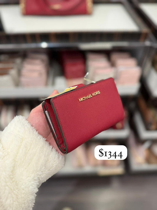 Cartera michael K roja