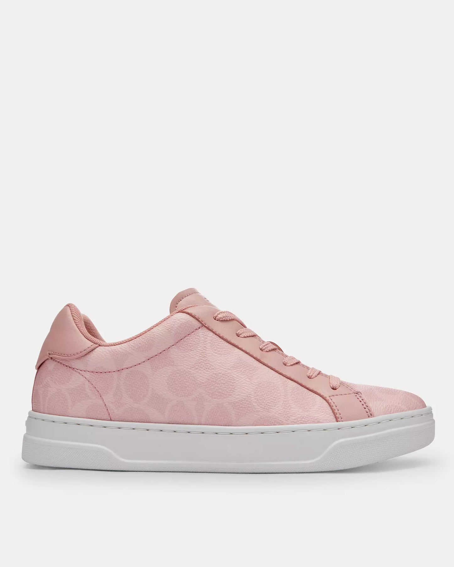Tenis Coach rosa con monogram