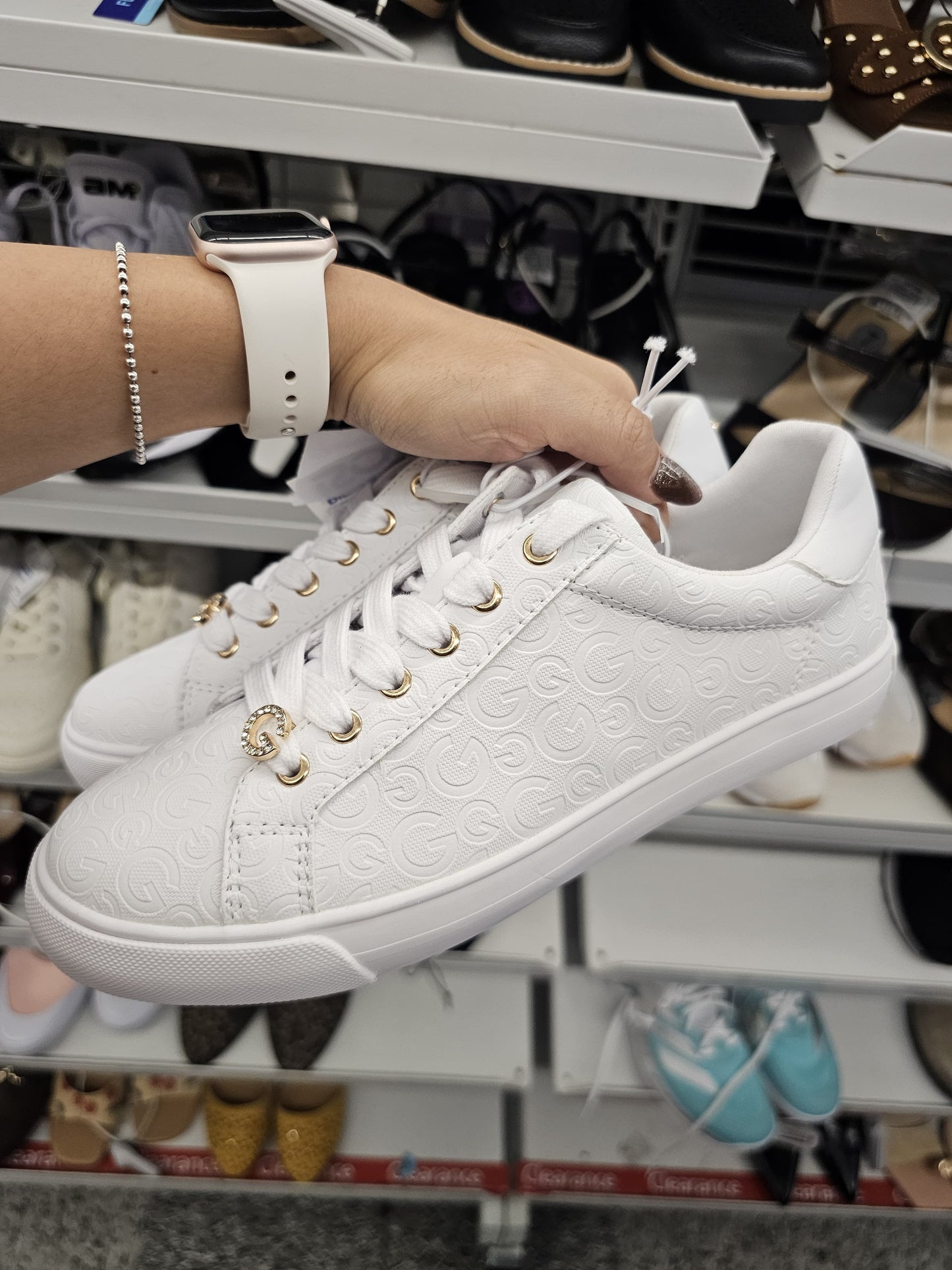 Tenis Guess blancos