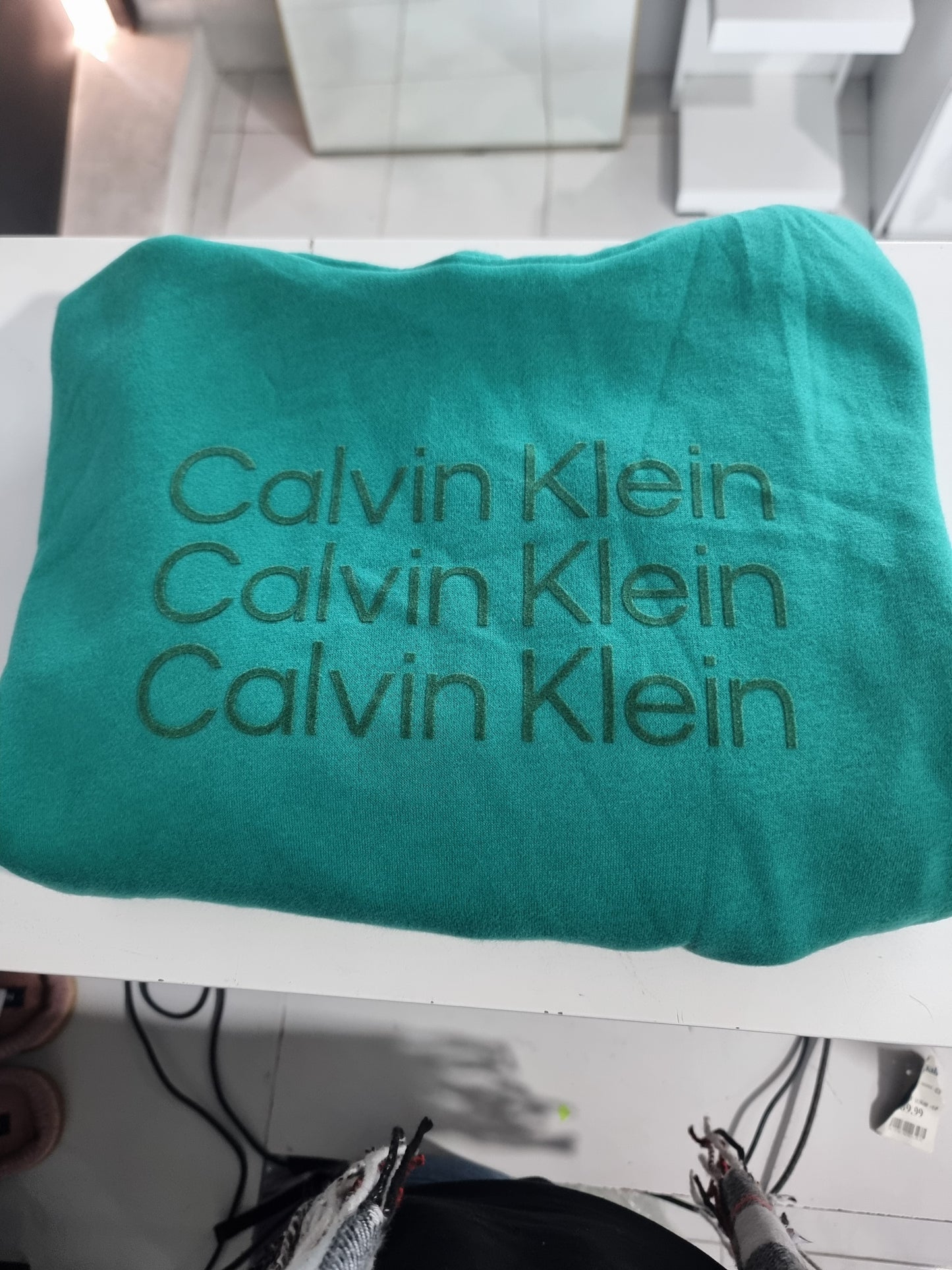 Sudadera Calvin k verde