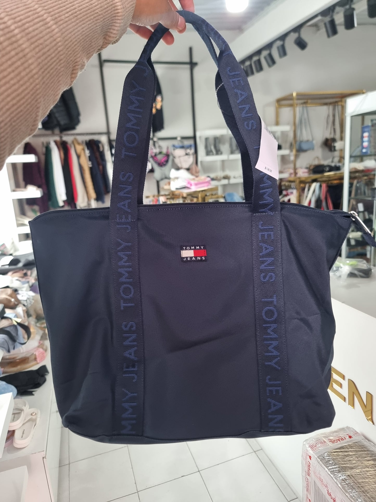 Tote tommy H azul