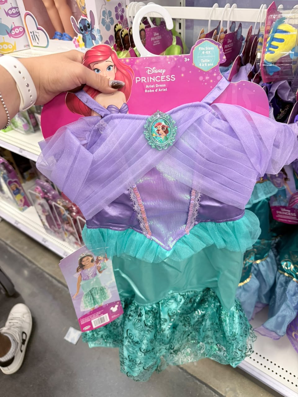Vestido Disney de la sirenita