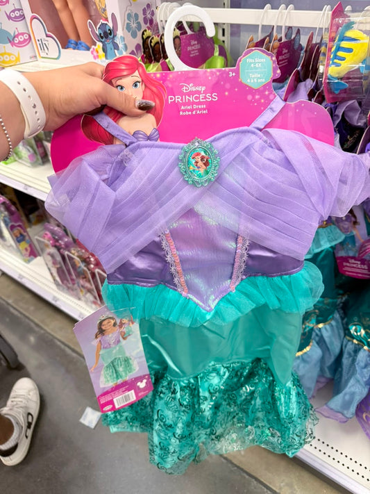 Vestido Disney de la sirenita