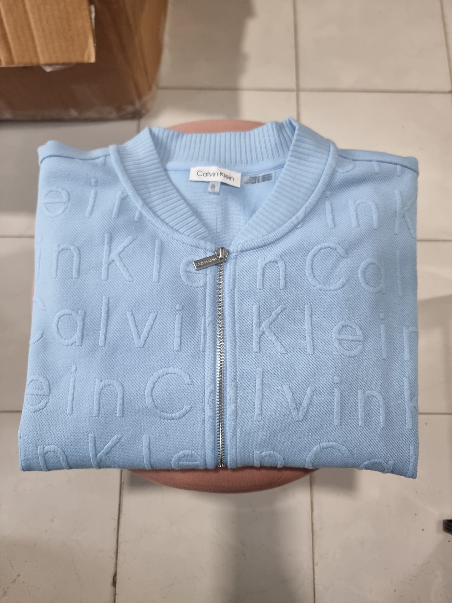 Sudadera Calvin k azul cielo