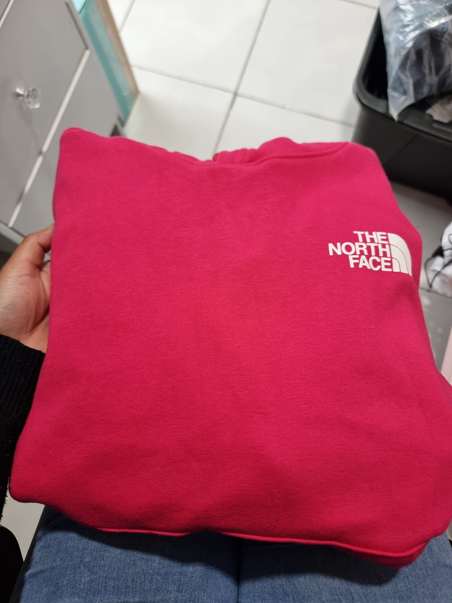 Sudadera The Nort face rosa