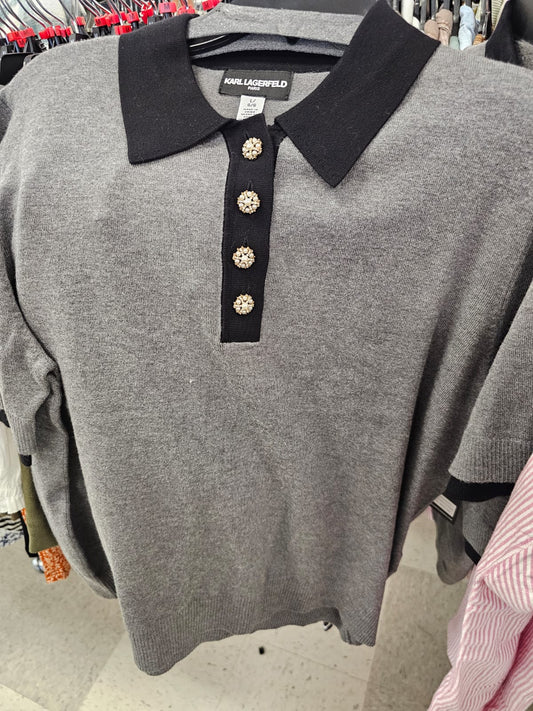 Playera KarlLagerfeld gris