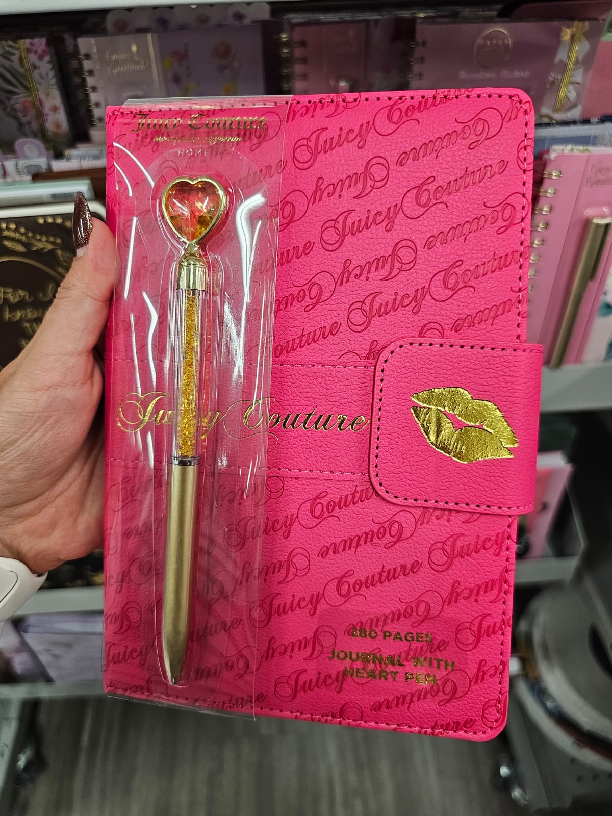 Libreta Juicy c con pluma