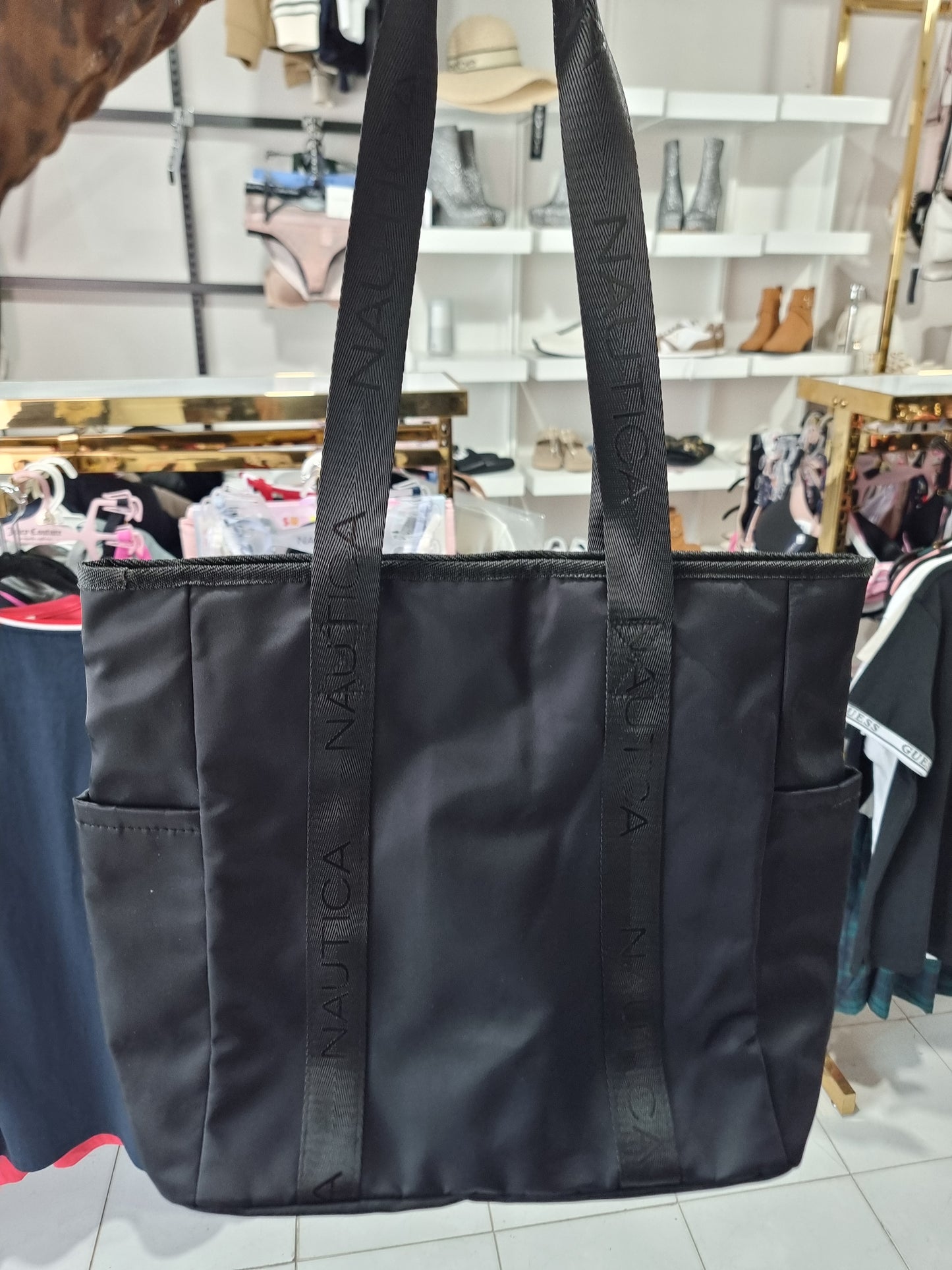 Tote Nautica negra