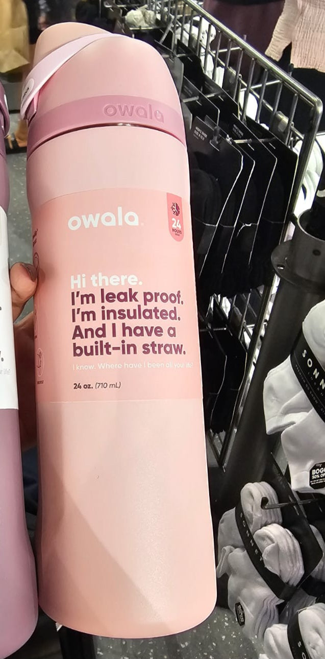 Termo owala rosa