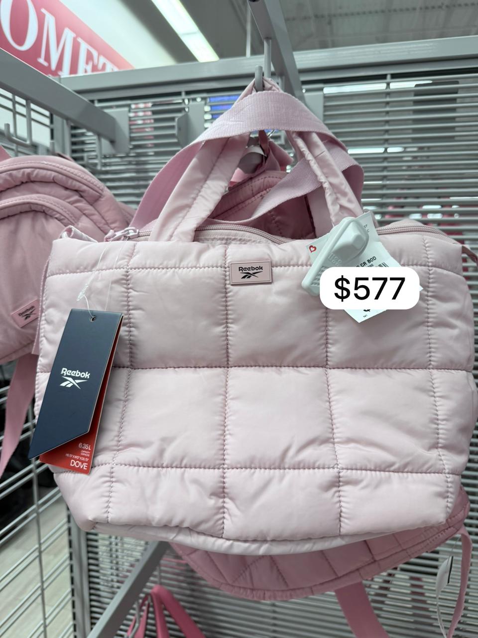 Maleta Reebok rosa