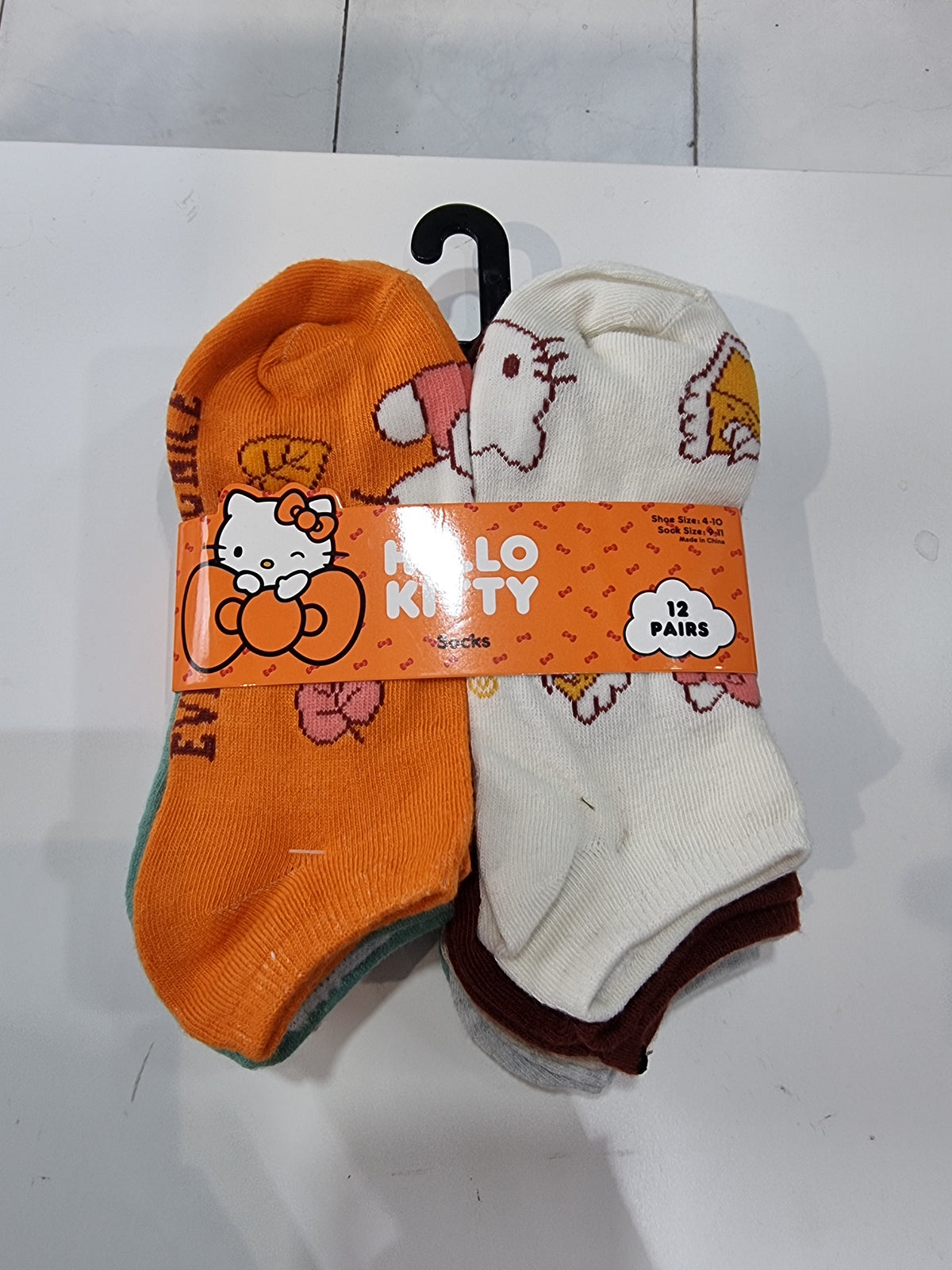 Calcetas Hello Kitty 12 pares