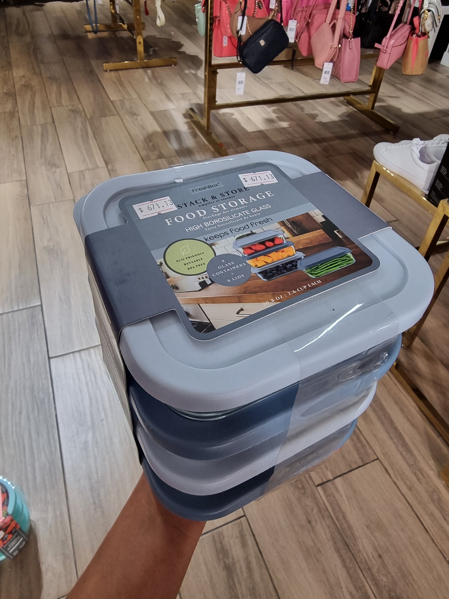 Contenedores Food Storage azul