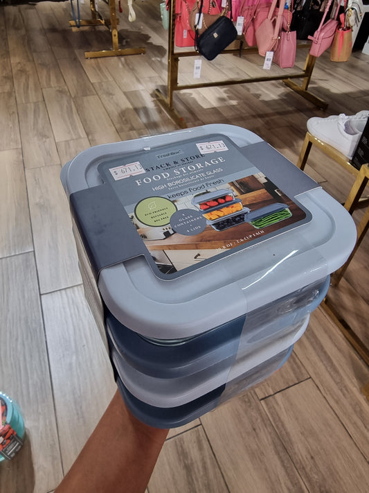 Contenedores Food Storage azul