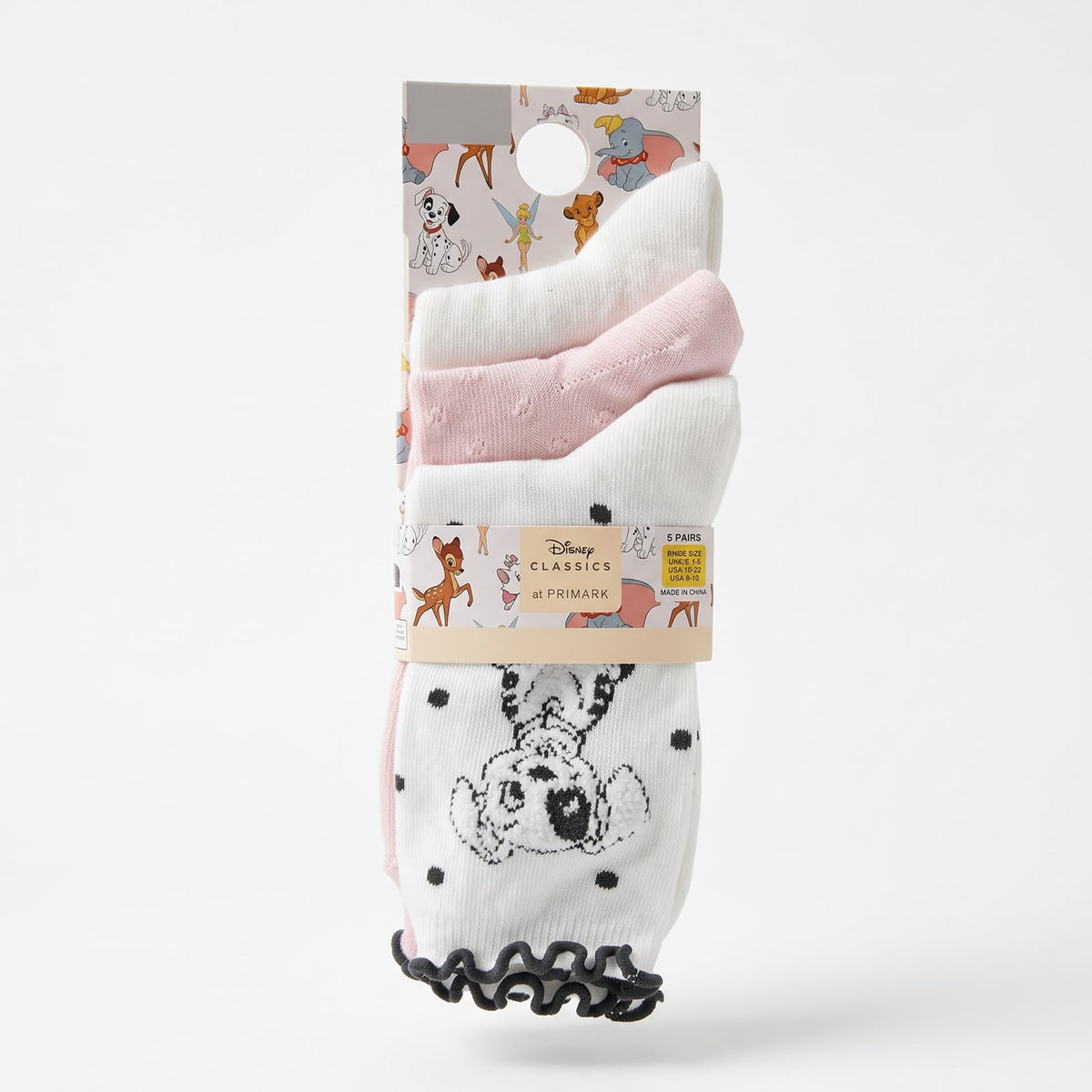 Calcetas Disney de 101 dalmatas 3 pares