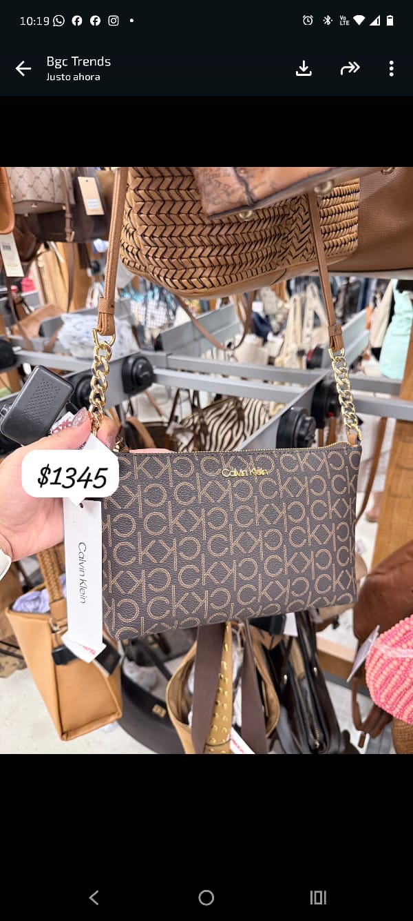 Crossbody Calvin k cafe