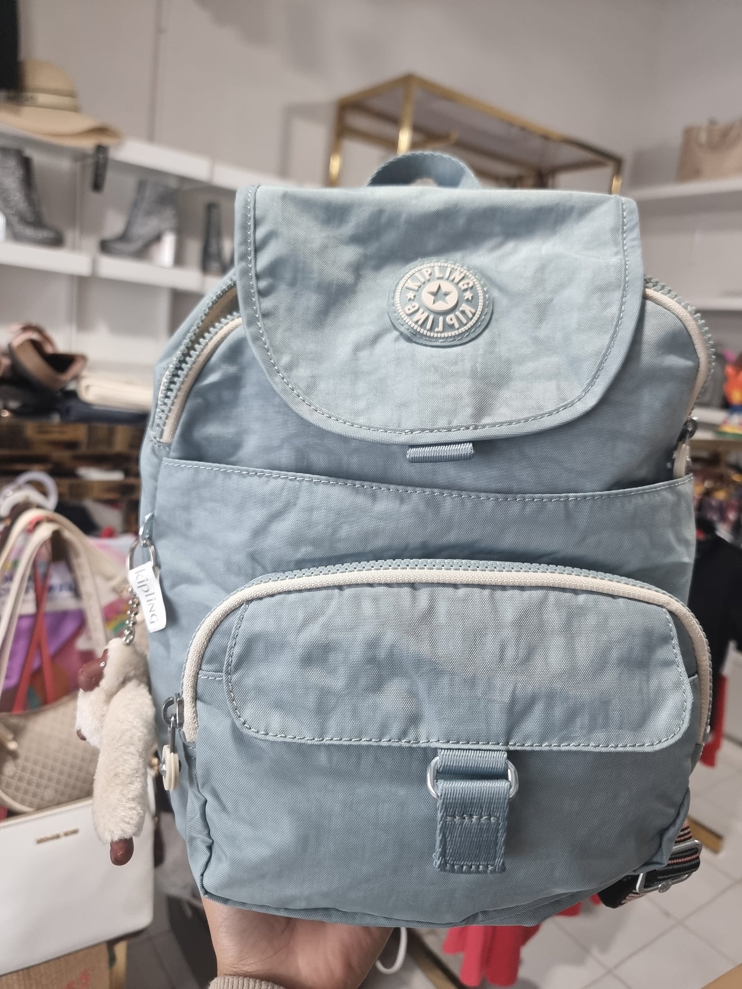 Backpack Kipling azul