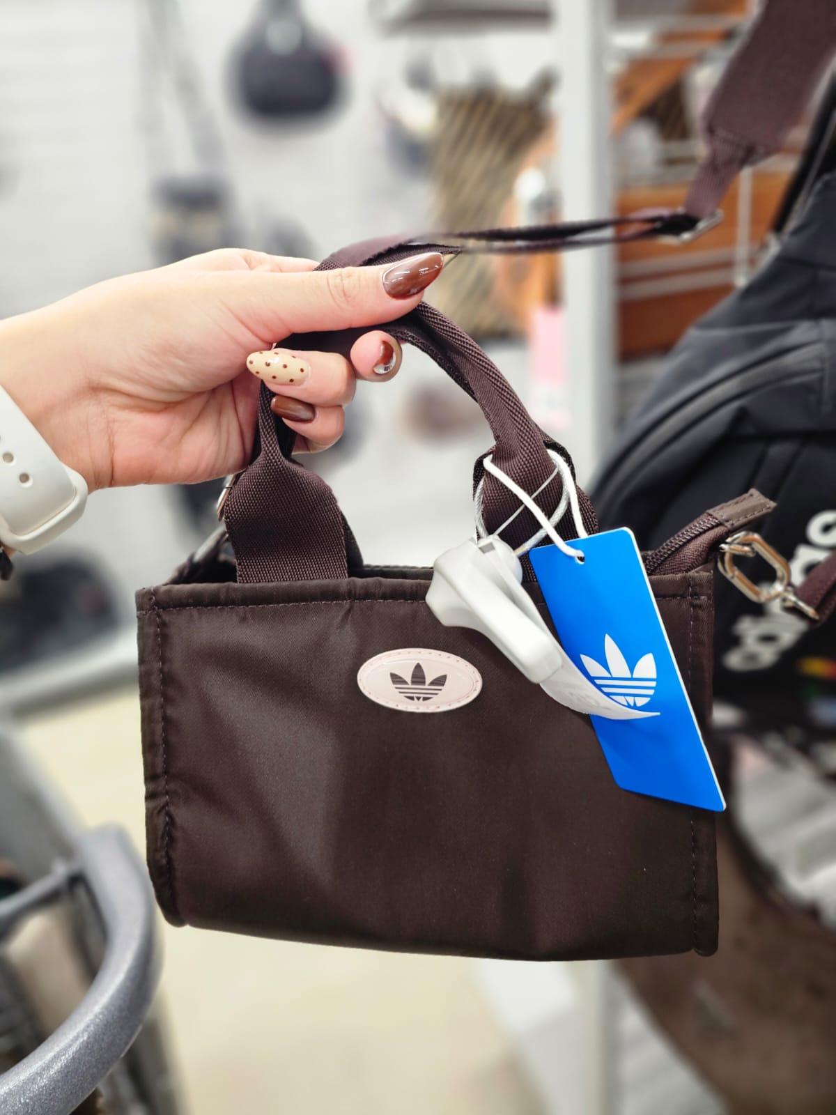 Mini tote Adidas cafe
