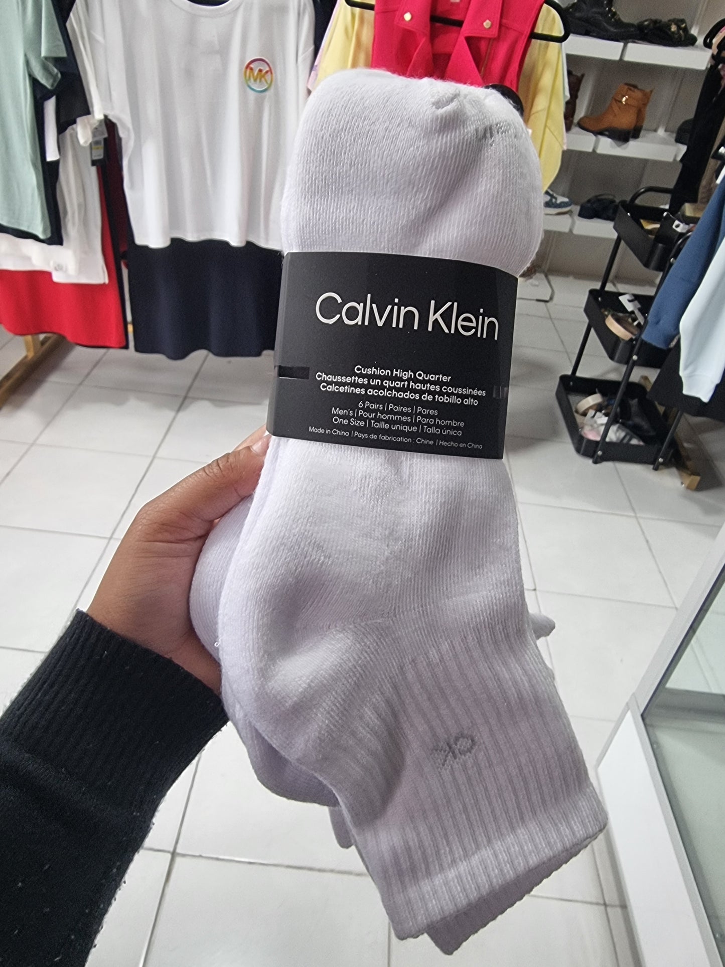 Calcetas Calvin k blancas