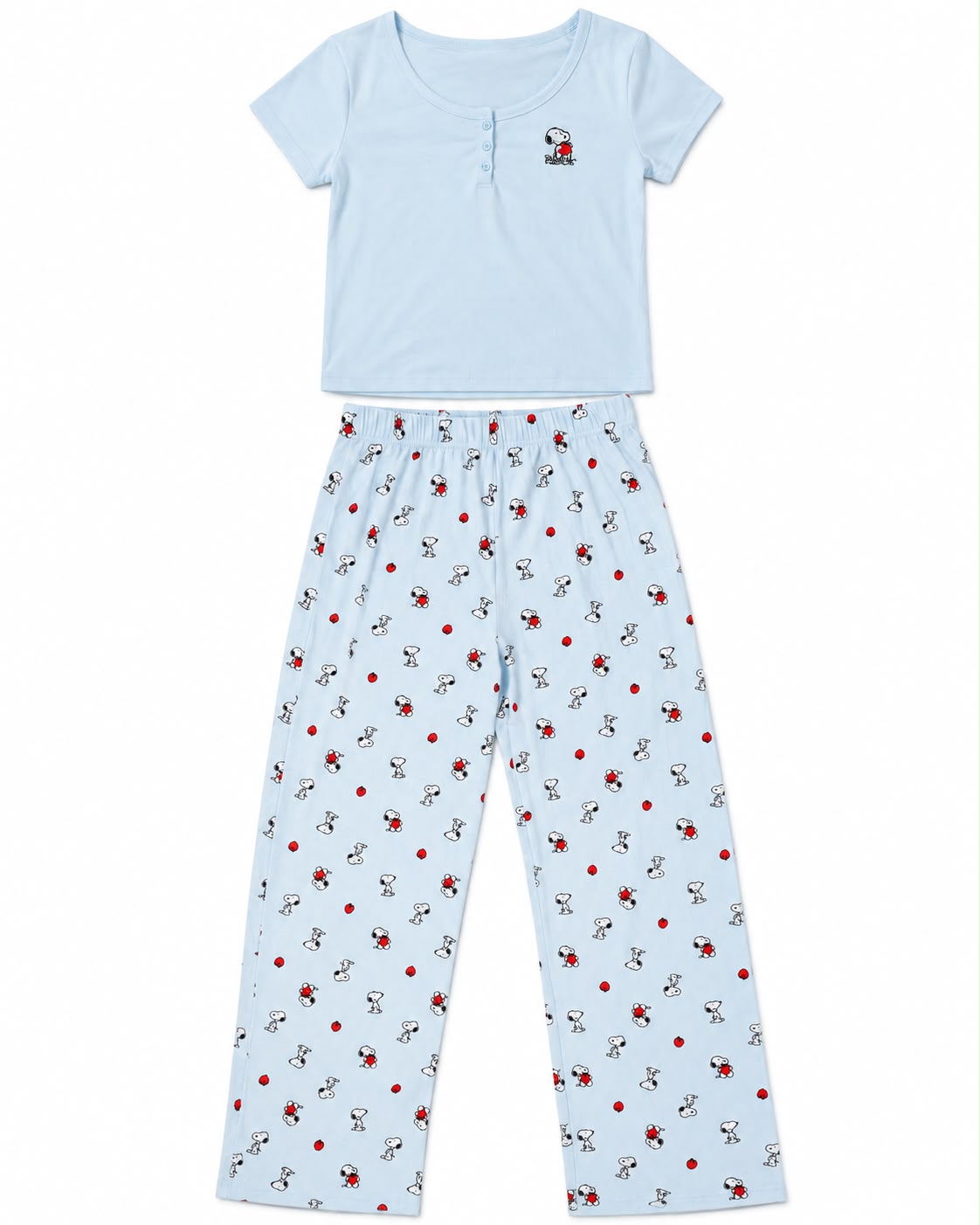 Pijama Peanuts de Snoopy azul
