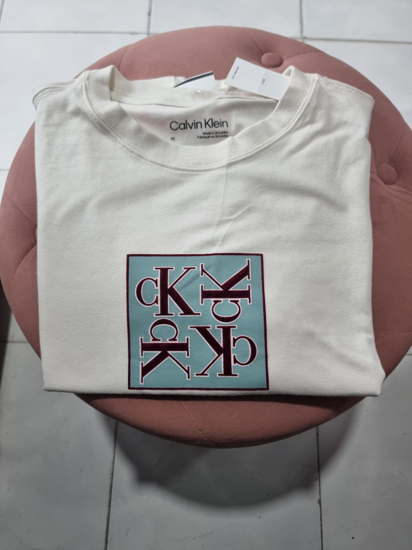 Playera Calvin k beige