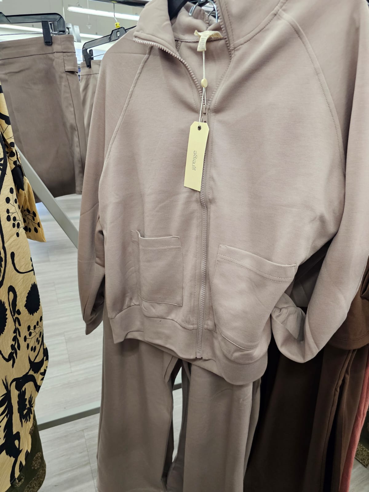 Pants Greige camel