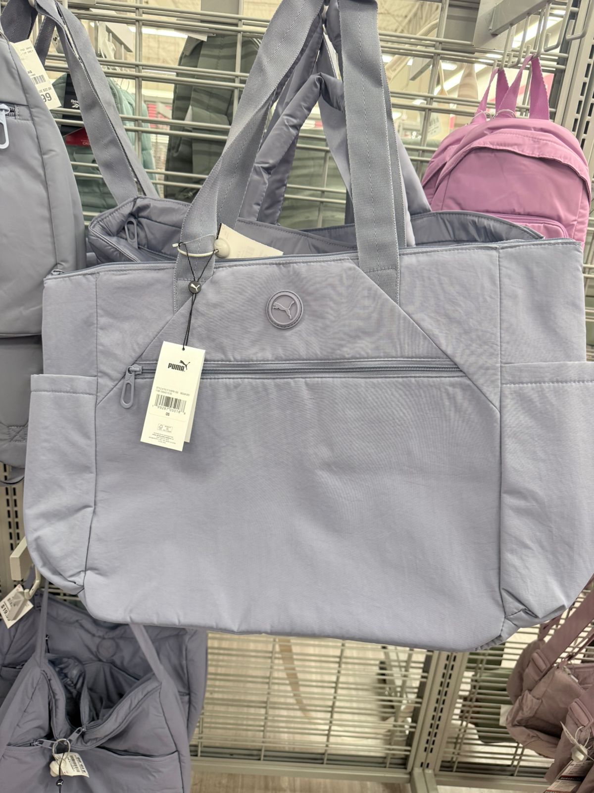 Maleta Puma lila grande