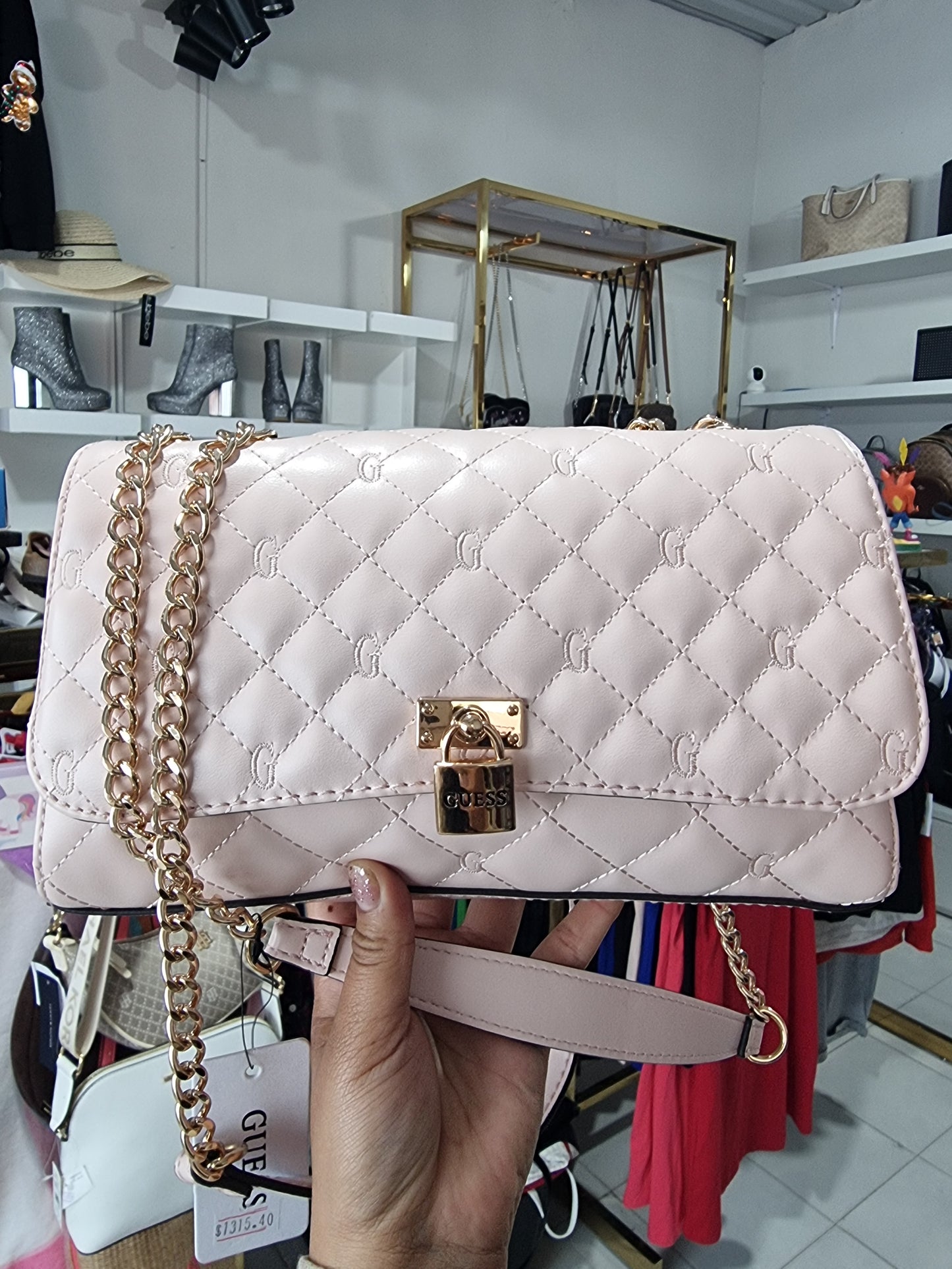 Crossbody Guess rosa