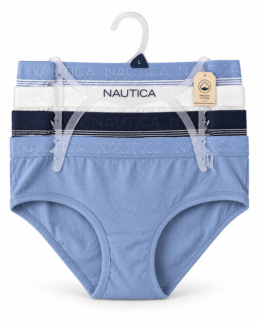 Panties Nautica 4pz varios colores
