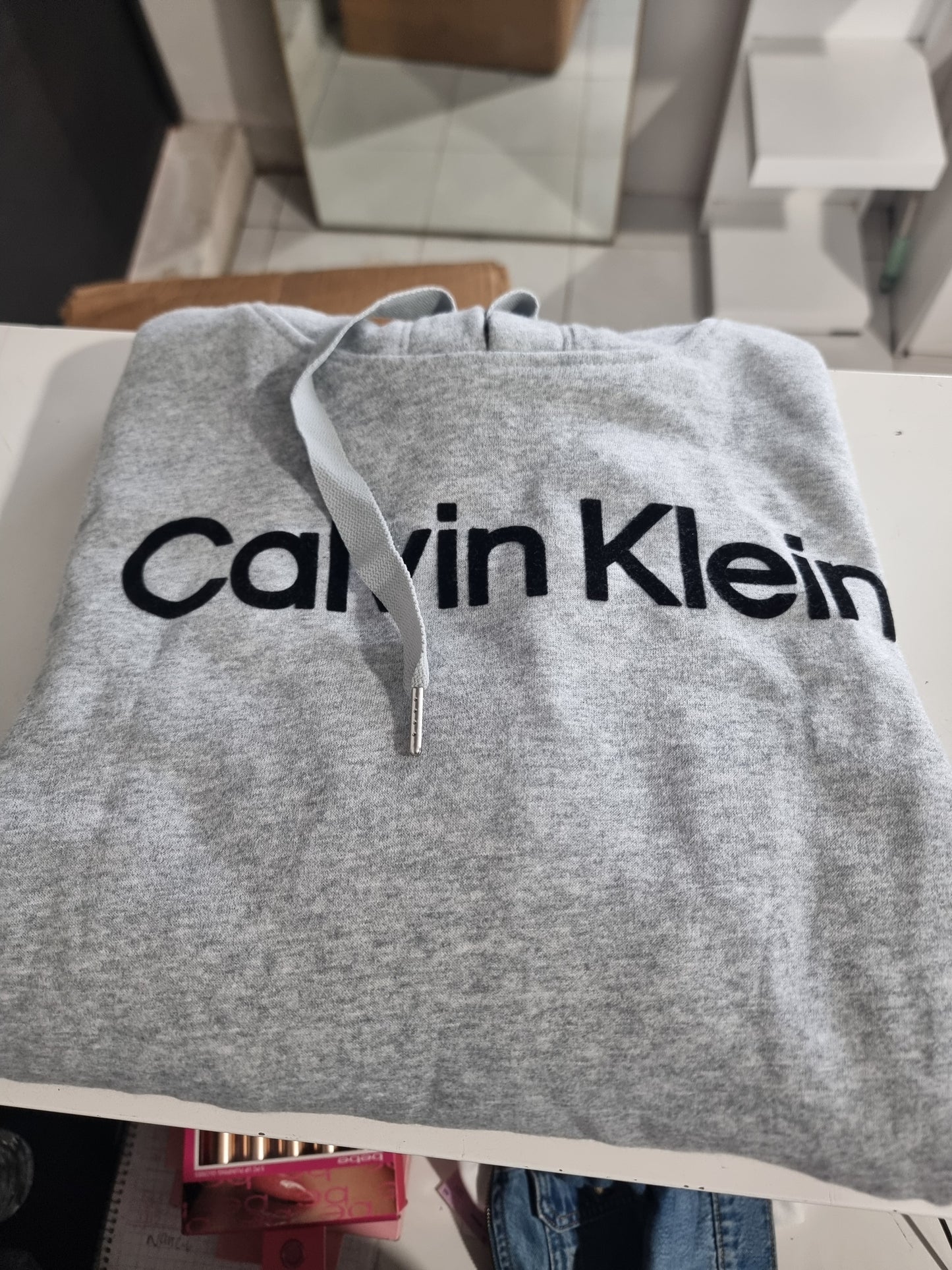 Sudadera Calvin k gris