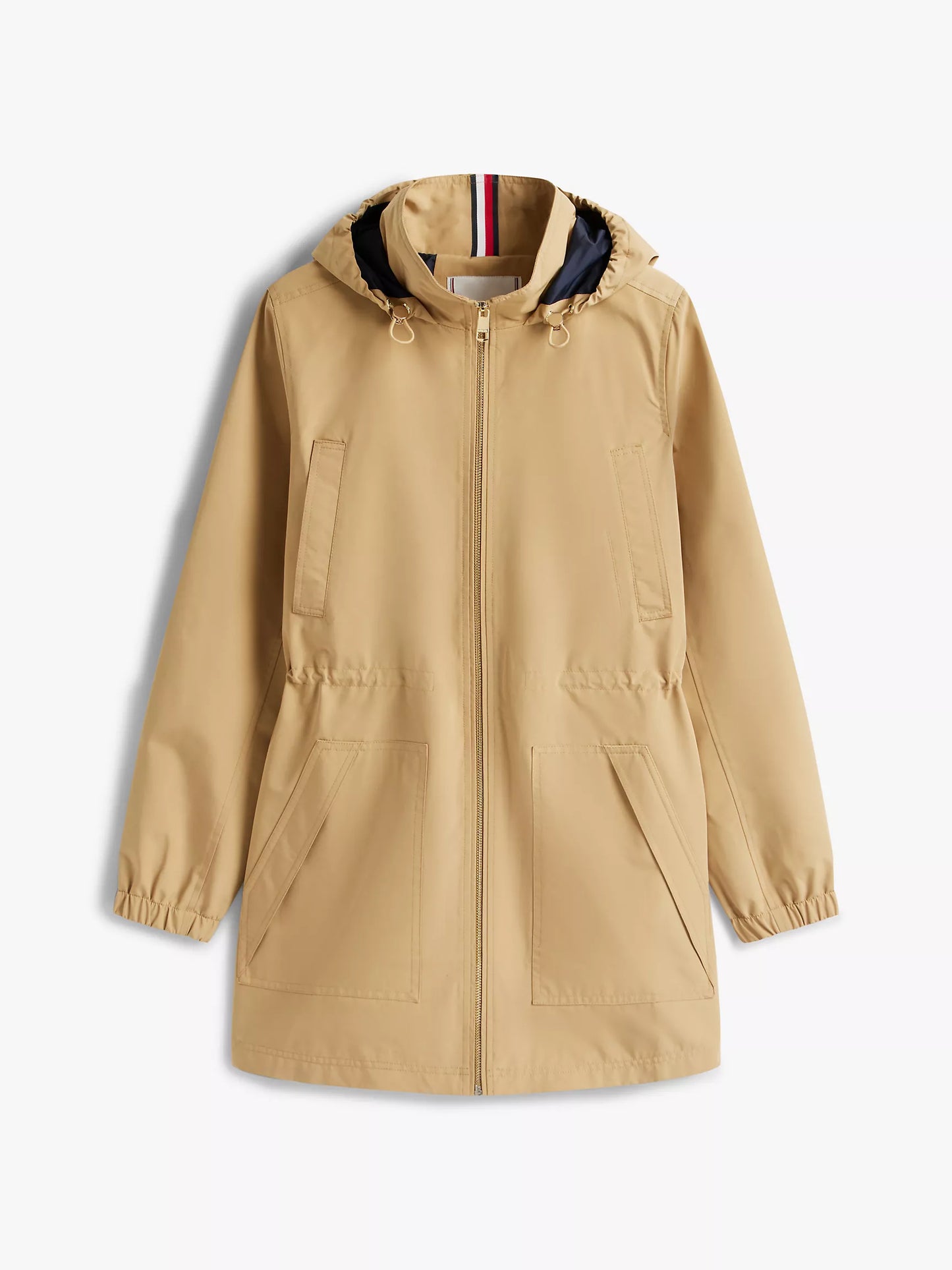 Rompevientos Tommy H camel con gorrito