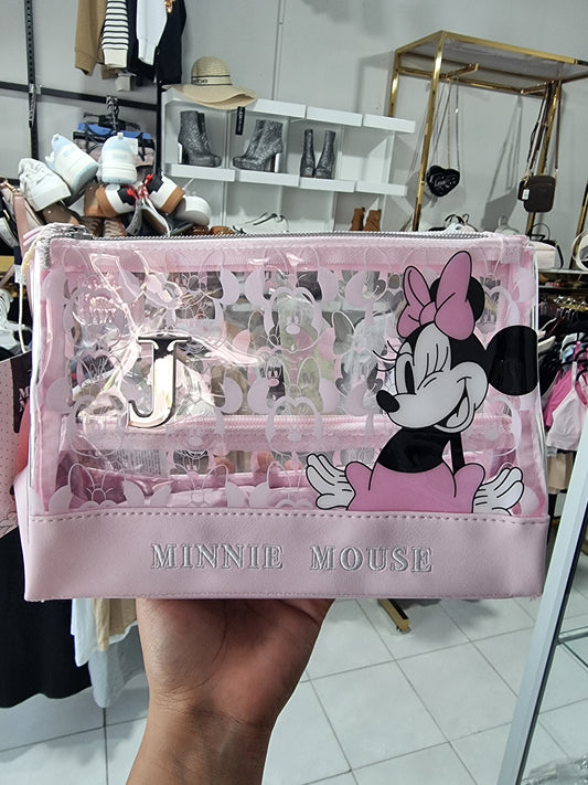 Cosmetiquera Primark Disney de Minnie rosa