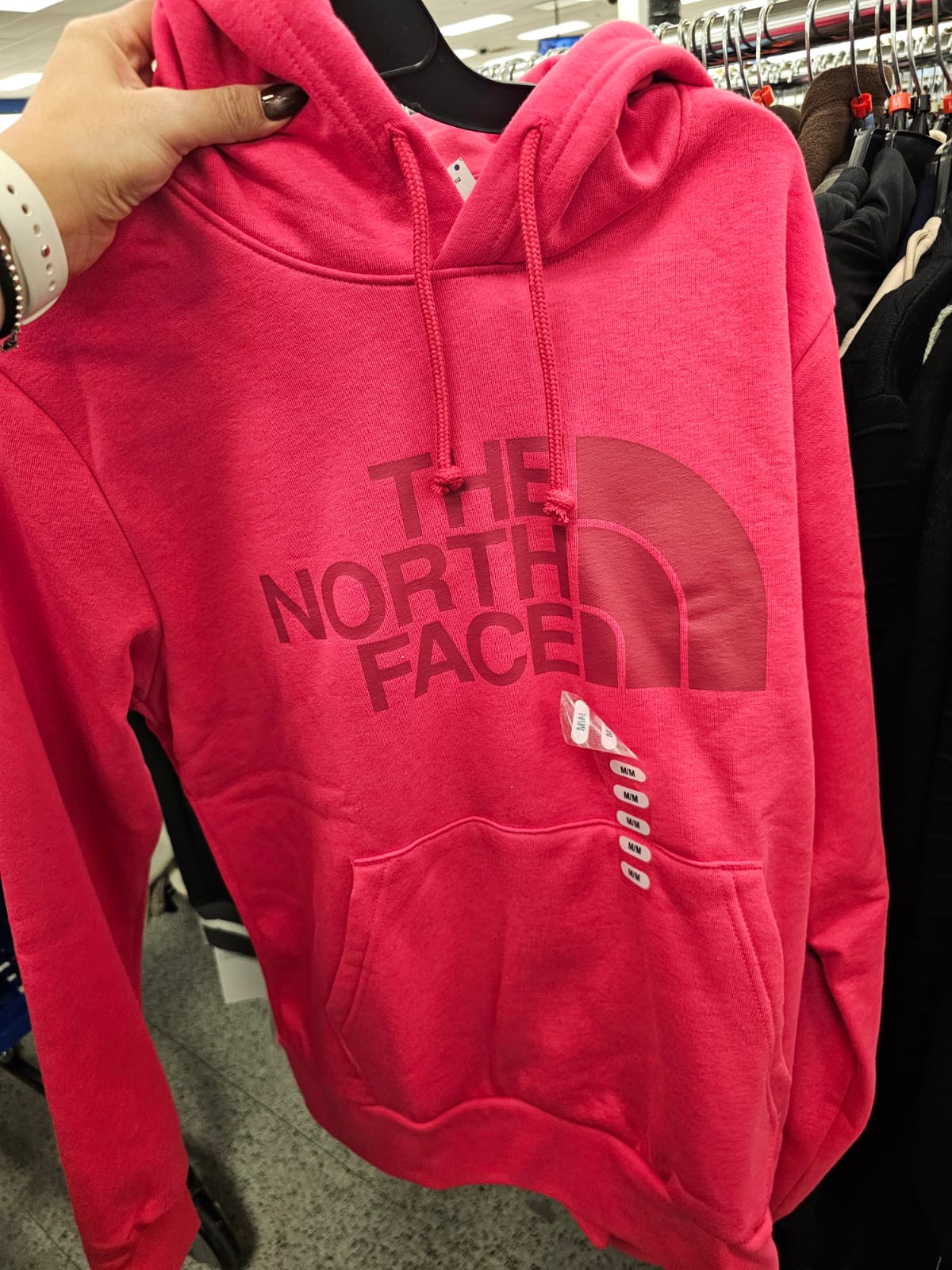 Sudadera The North Face rosa