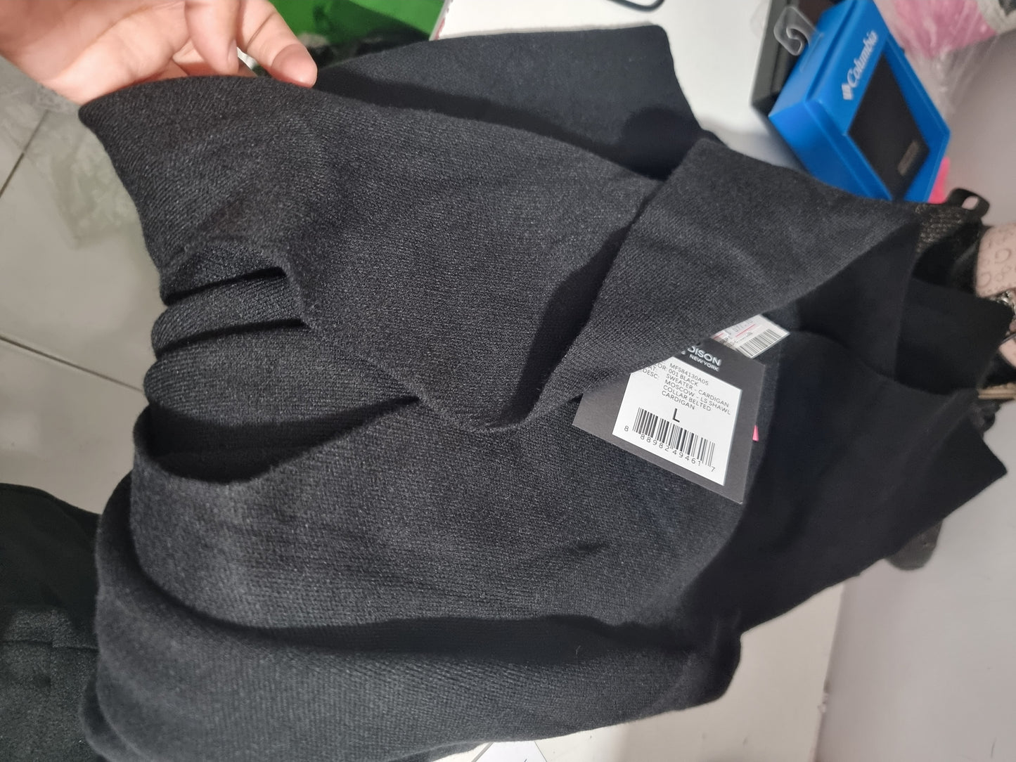 Cardigan Madidon negro