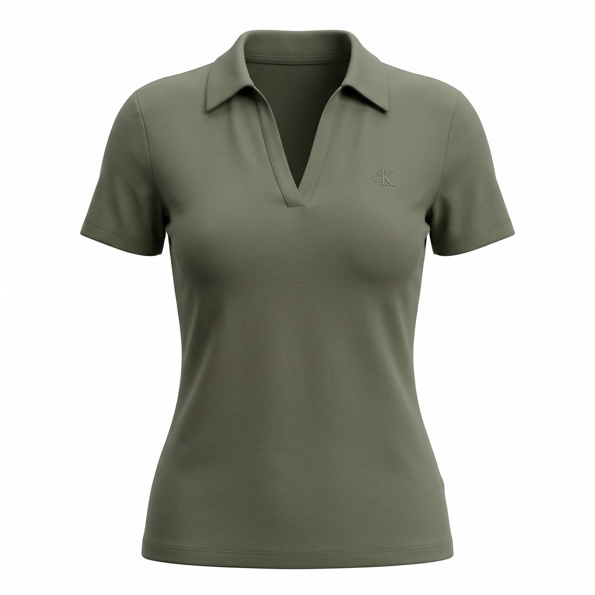 Playera Calvin k polo verde